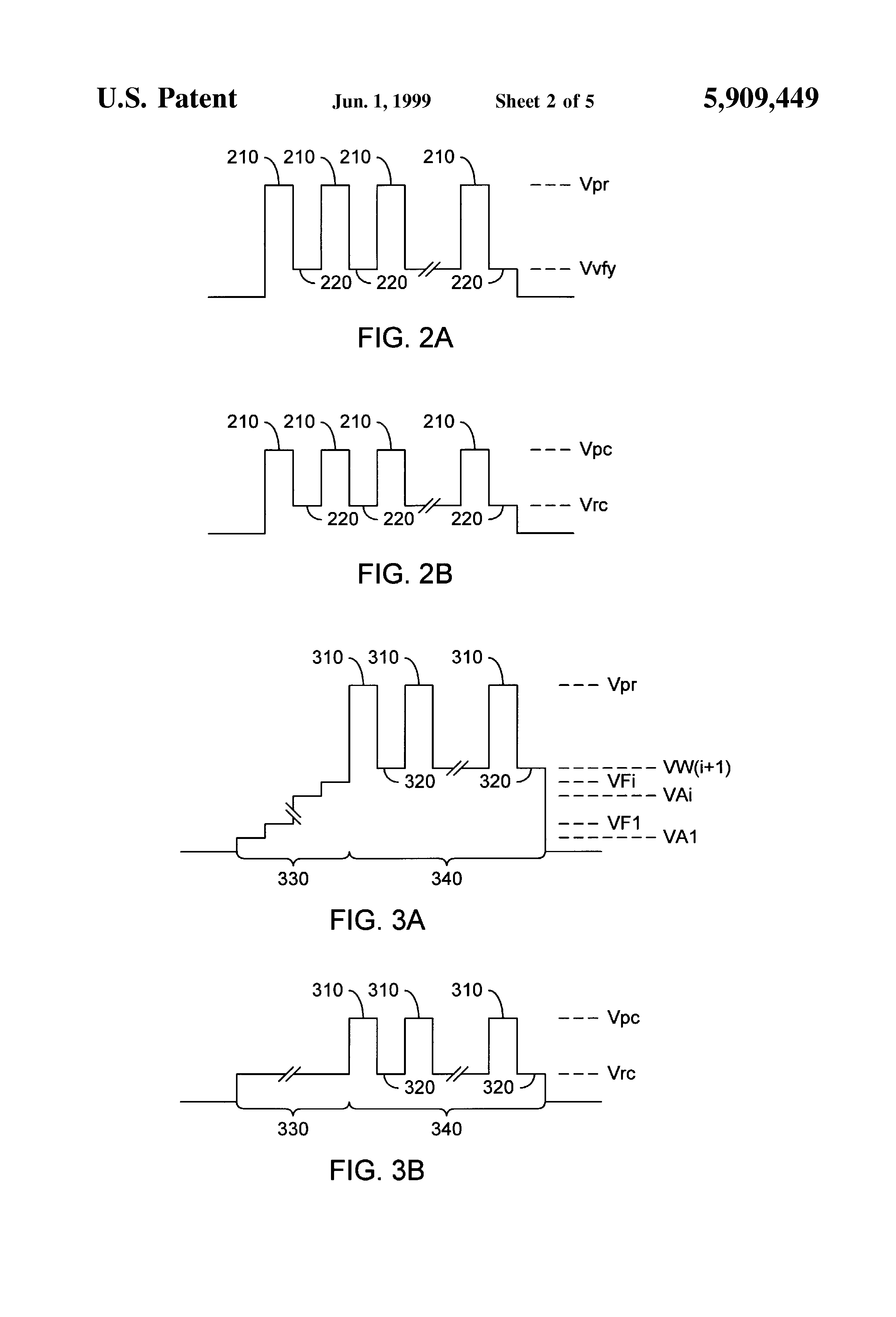 Patent drawing from US 5,909,449, Multi-bit-per-cell non-volatile memory with error detection and correction