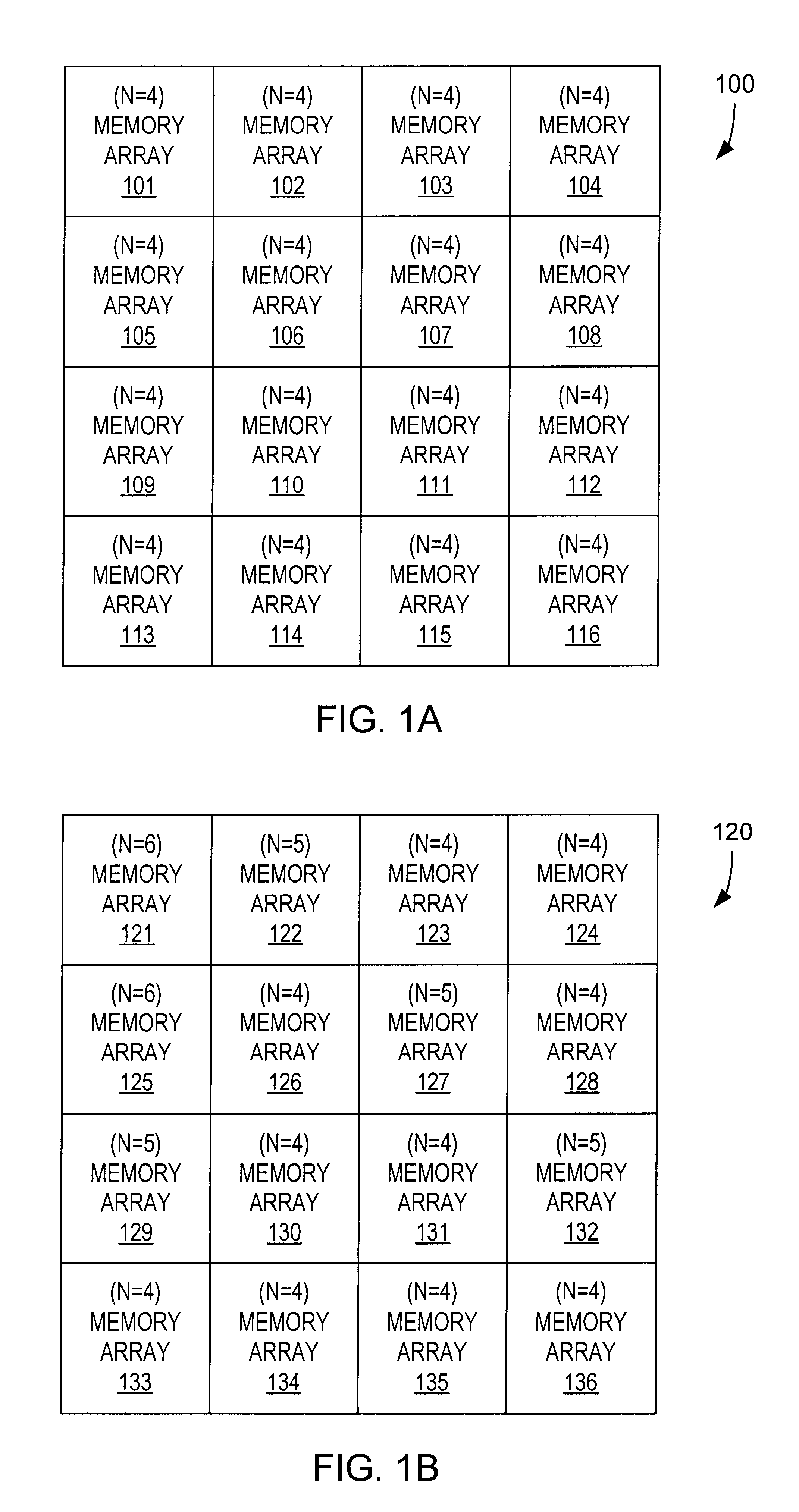 Patent drawing from US 6,363,008, Multi-bit-cell non-volatile memory with maximized data capacity