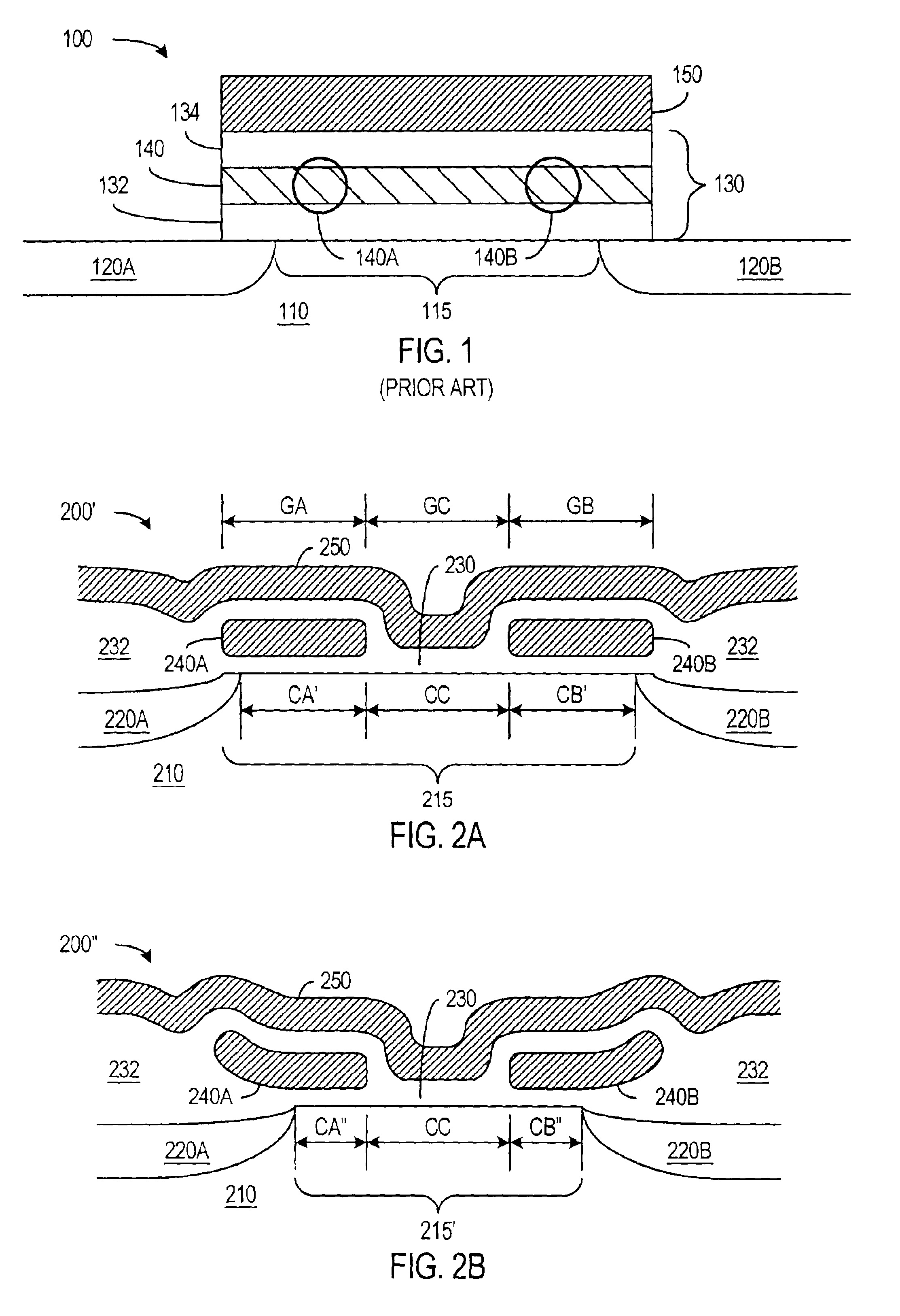 Patent drawing from US 6,747,896, Bi-directional floating gate nonvolatile memory