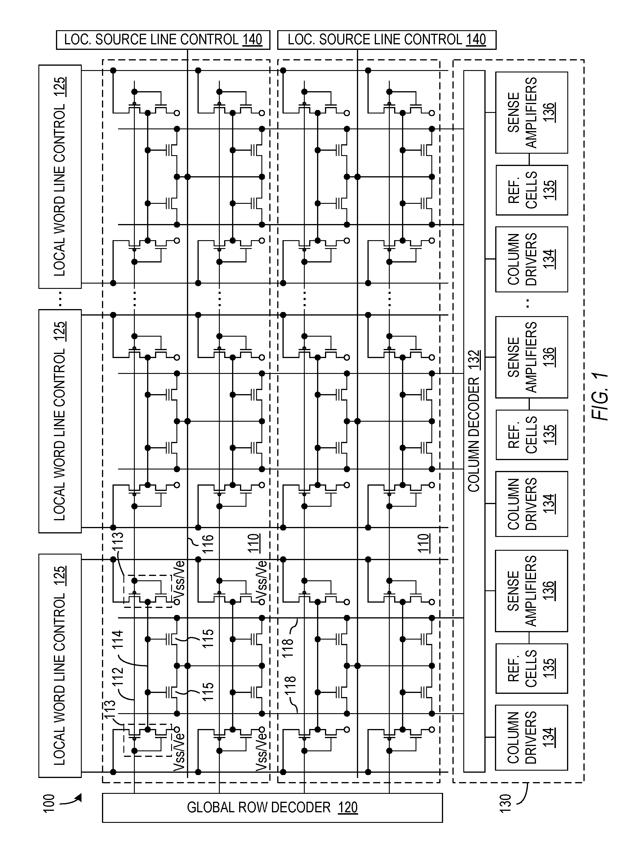 Patent drawing from US 9,449,682, Reading a multi-bit value from a memory cell